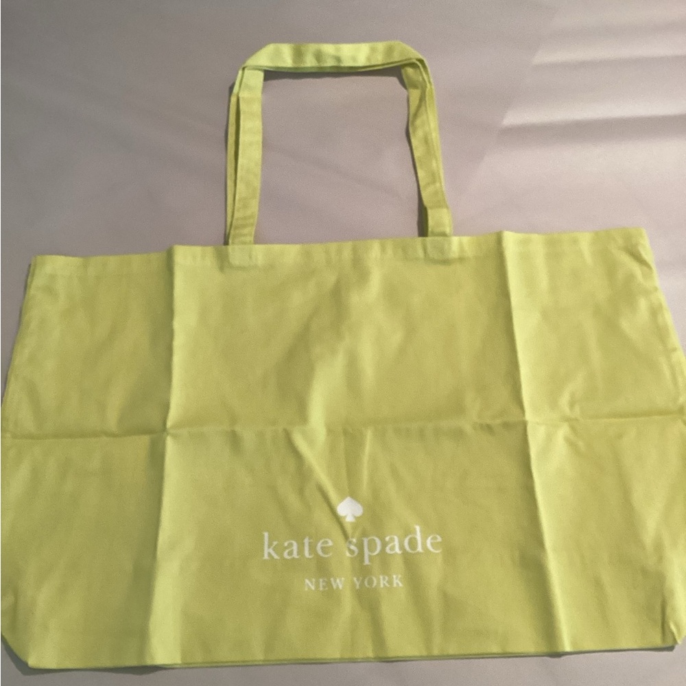 kate spade Lemon Yellow Reusable Shopping Bag